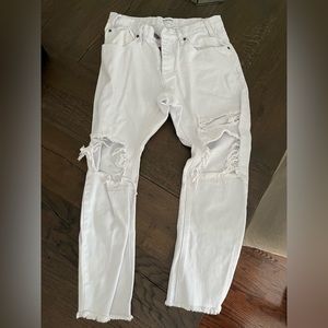 One Teaspoon White Jeans